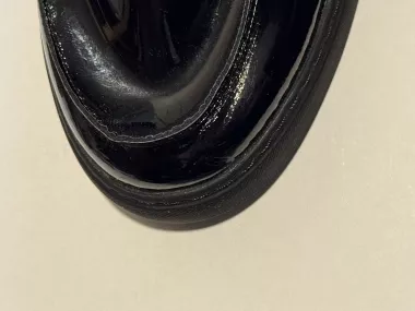 Mocasini barbati,casual, negri, piele eco, comozi cu mic defect DEF769 T15-3